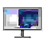 Lenovo ThinkVision T27p-30 LED-Monitor EEK F (A - G) 68.6cm (27 Zoll) 3840 x 2160 Pixel 16:9 4 ms DisplayPort, Audio-Line-out