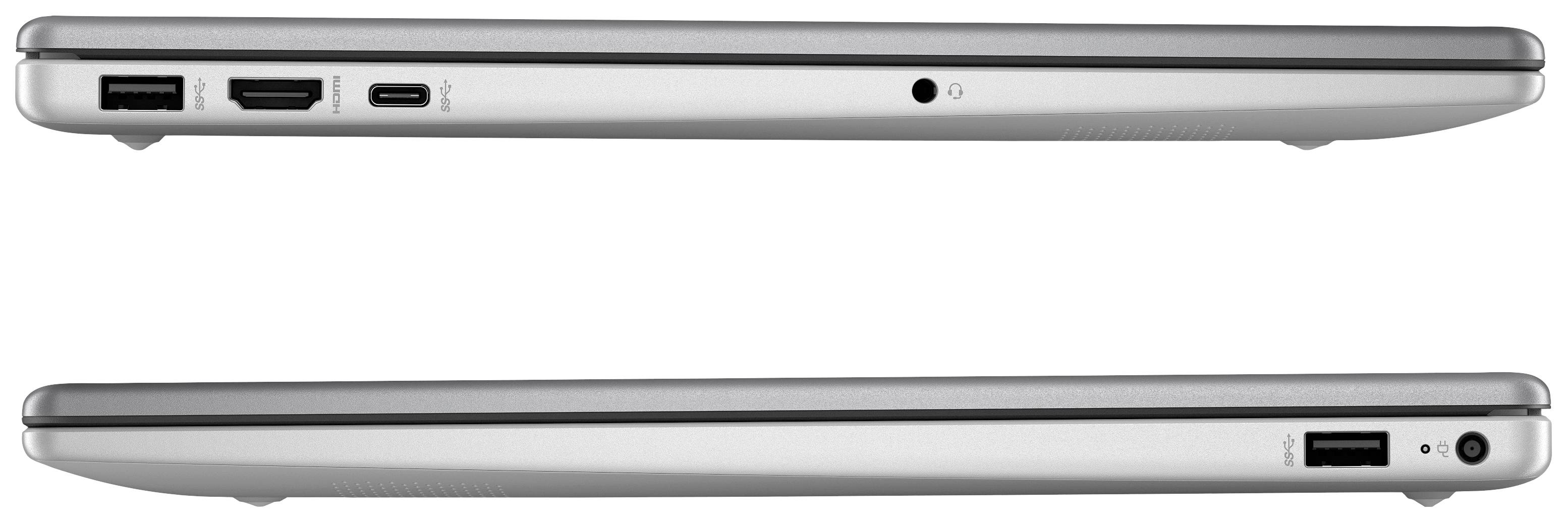 HP Notebook 255 G10 39.6 cm (15.6 Zoll) Full HD AMD Ryzen 5 7530U 16 GB RAM 512 GB SSD Deutsch, QWERTZ Silber 7L6X8ET#ABD