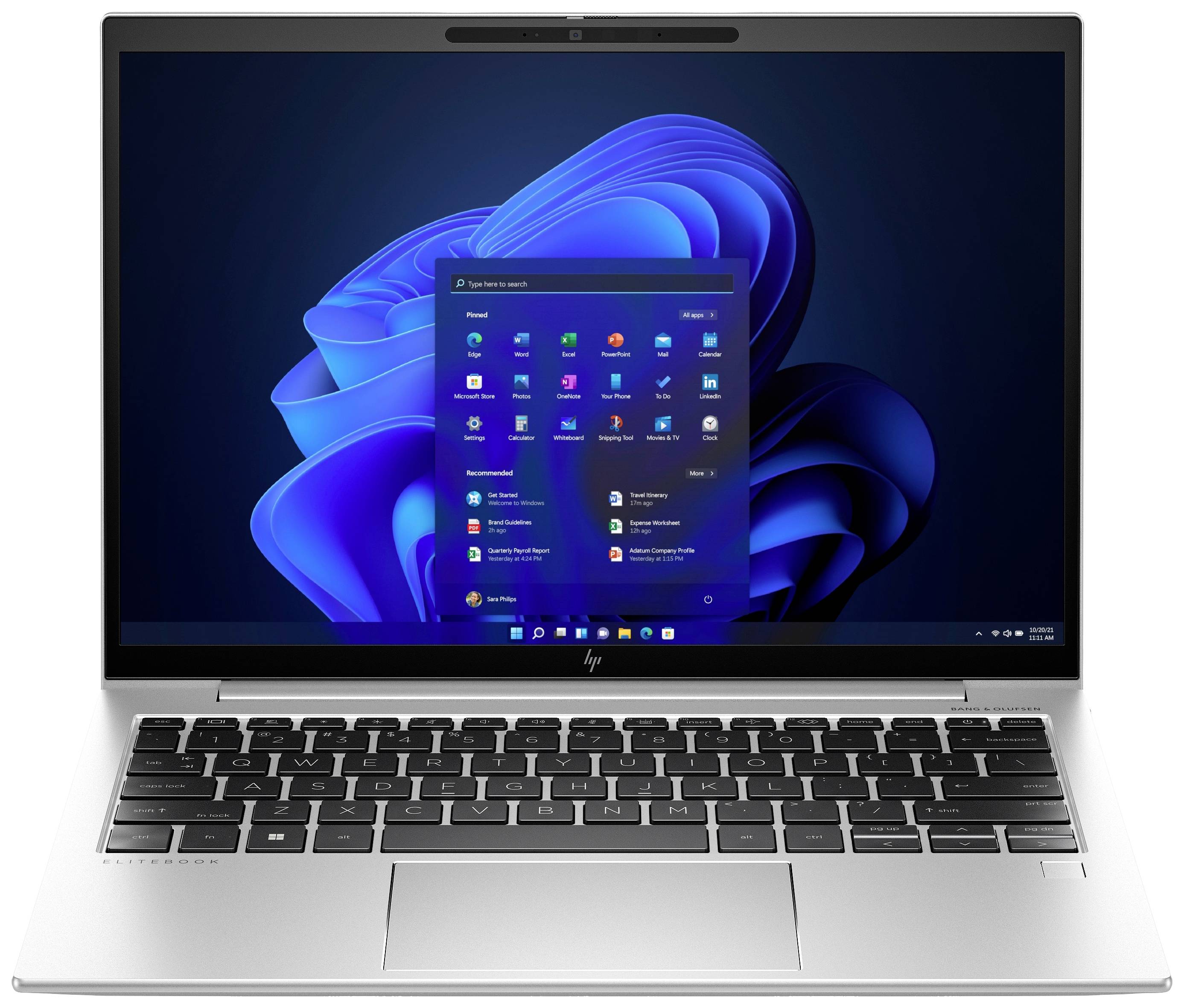 HP Notebook EliteBook 830 G10 33.8 cm (13.3 Zoll) WUXGA Intel® Core™ i5 i5-1335U 16 GB RAM 512 GB SSD Deutsch, QWERTZ Silber 818L9EA#ABD