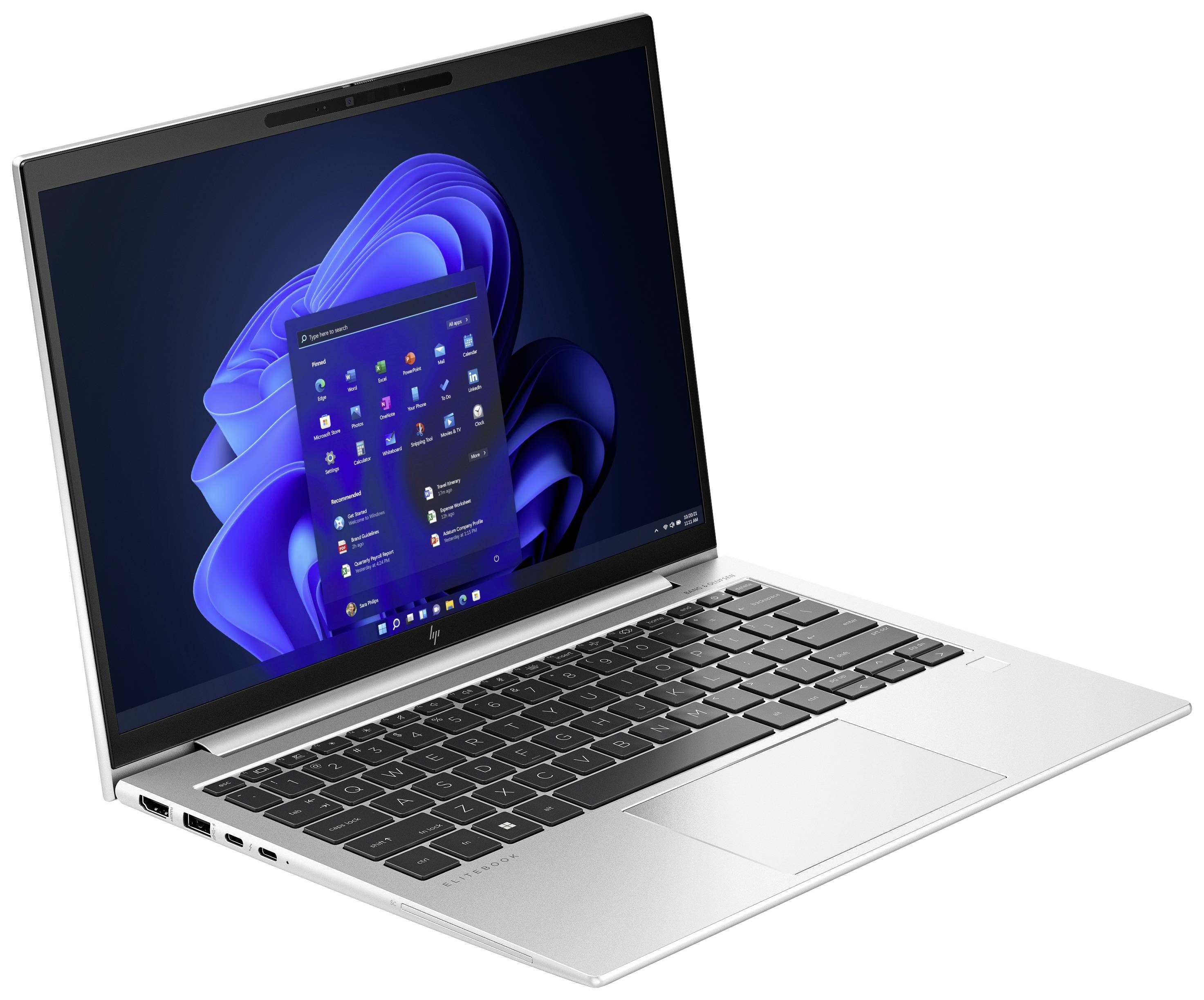 HP Notebook EliteBook 830 G10 33.8 cm (13.3 Zoll) WUXGA Intel® Core™ i5 i5-1335U 16 GB RAM 512 GB SSD Deutsch, QWERTZ Silber 818L9EA#ABD