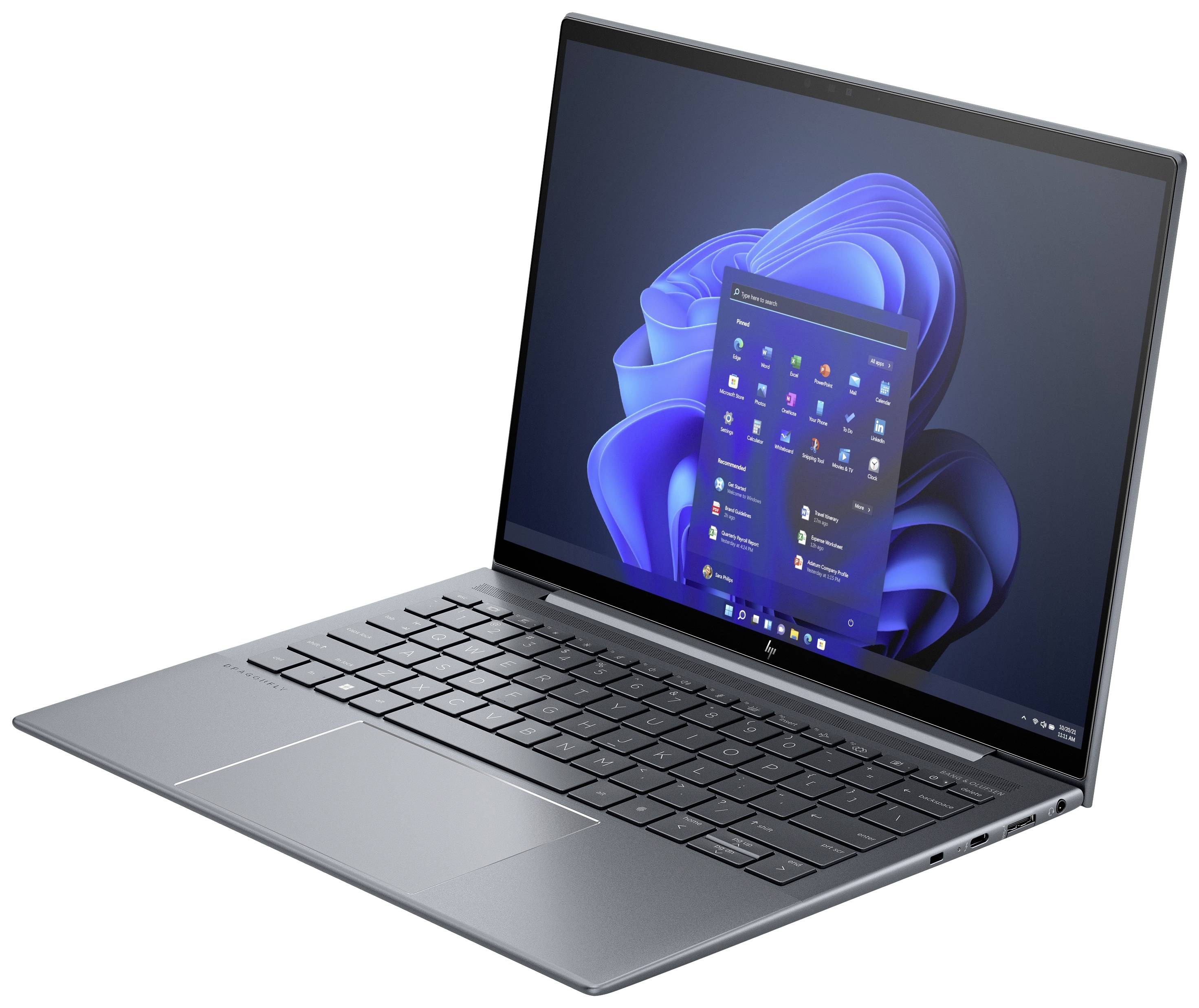 HP Notebook Dragonfly G4 34.3cm (13.5 Zoll) WUXGA+ Intel® Core™ i5 i5-1335U 16GB RAM 512GB SSD Intel Iris Xe Win 11 Pro Blau