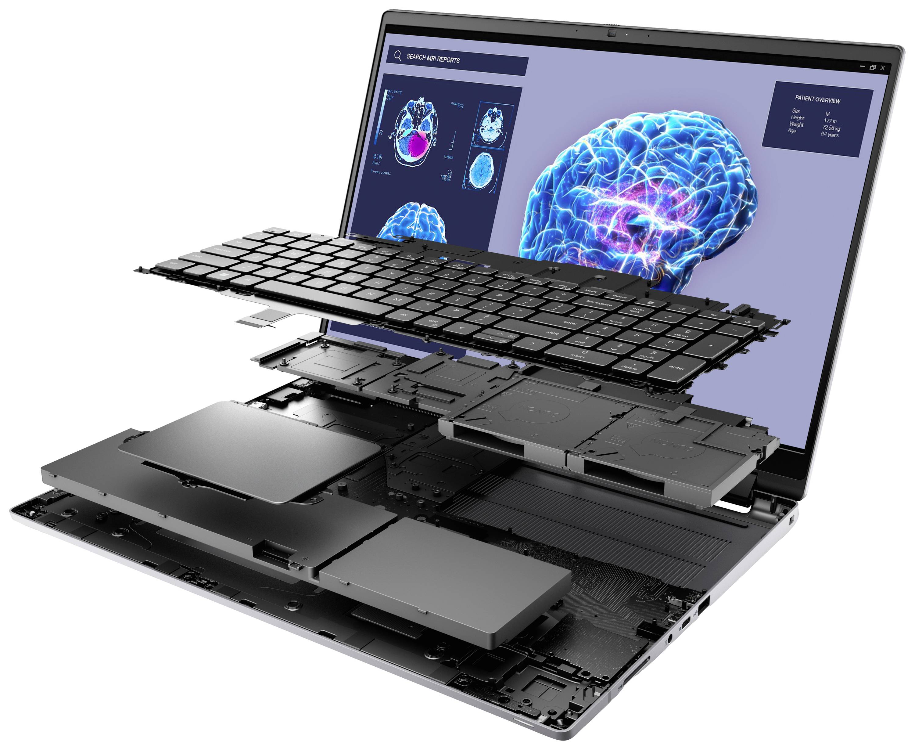 Dell Workstation Notebook Precision 7680 40.6cm (16 Zoll) Full-HD+ Intel® Core™ i9 i9-13950HX 32GB RAM 1TB SSD Deutsch, QWERTZ Gr