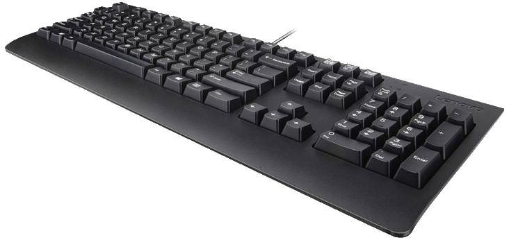 Lenovo Preferred Pro II USB Tastatur Italienisch, QWERTY Schwarz