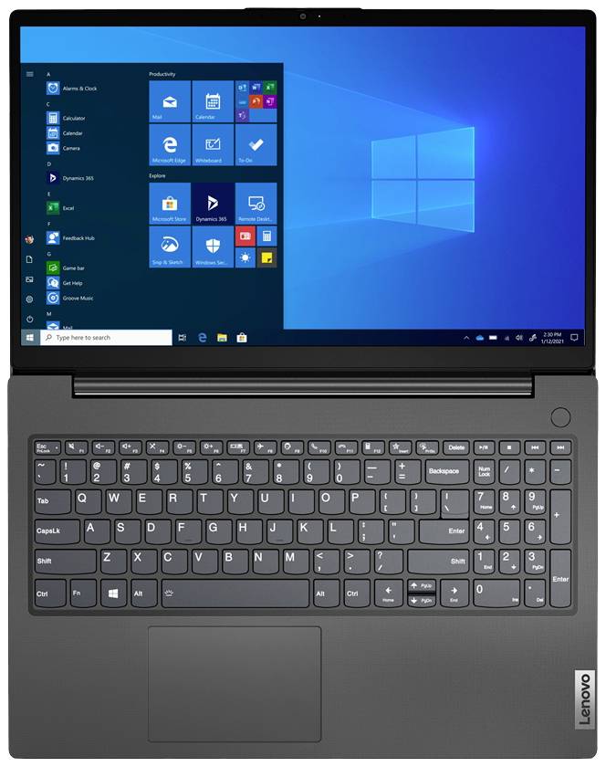 Lenovo Notebook V15 G2 IJL 82QY 39.6 cm (15.6 Zoll) Full HD Intel® Celeron® N5100 8 GB RAM 256 GB SSD Deutsch, QWERTZ Schwarz 82QY003UGE