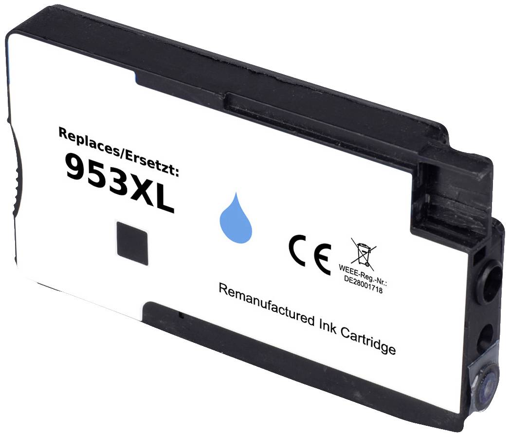 Renkforce Druckerpatrone ersetzt HP 953XL, F6U16AE Kompatibel Cyan RF-5655878