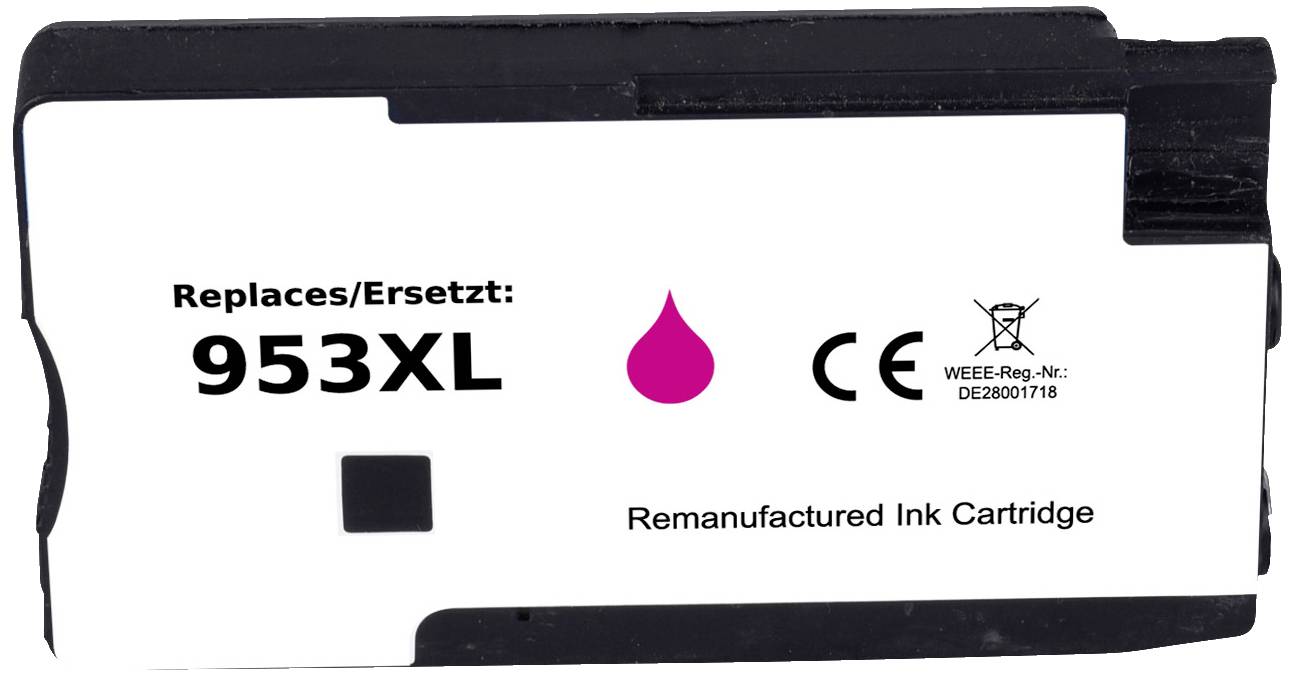 Renkforce Druckerpatrone ersetzt HP 953 XL, F6U17AE Kompatibel Magenta RF-5655882