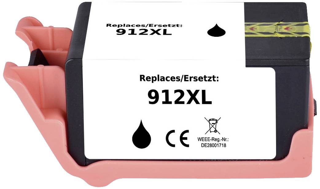 Renkforce Druckerpatrone ersetzt HP 912XL, 3YL84AE Kompatibel Schwarz RF-5655884