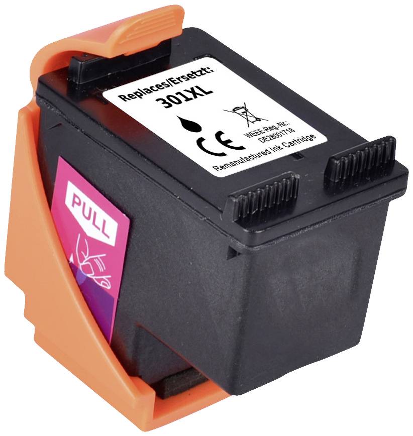 Renkforce Druckerpatrone ersetzt HP 301XL, CH563EE Kompatibel Schwarz RF-5655896