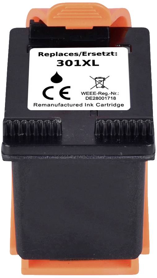 Renkforce Druckerpatrone ersetzt HP 301XL, CH563EE Kompatibel Schwarz RF-5655896