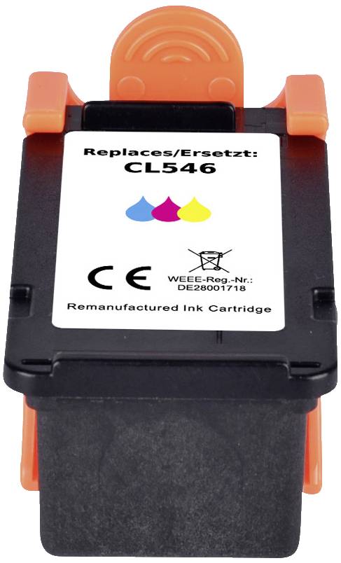 Renkforce Druckerpatrone ersetzt Canon CL-546C XL, CL-546M XL, CL-546Y XL Kompatibel Cyan, Magenta, Gelb RF-5655904