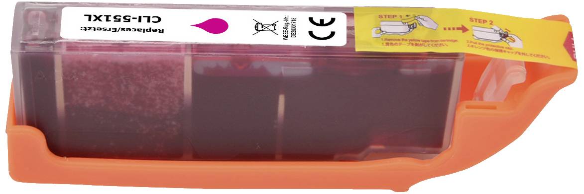 Renkforce Druckerpatrone ersetzt Canon CLI-551M XL Kompatibel Magenta RF-5655906