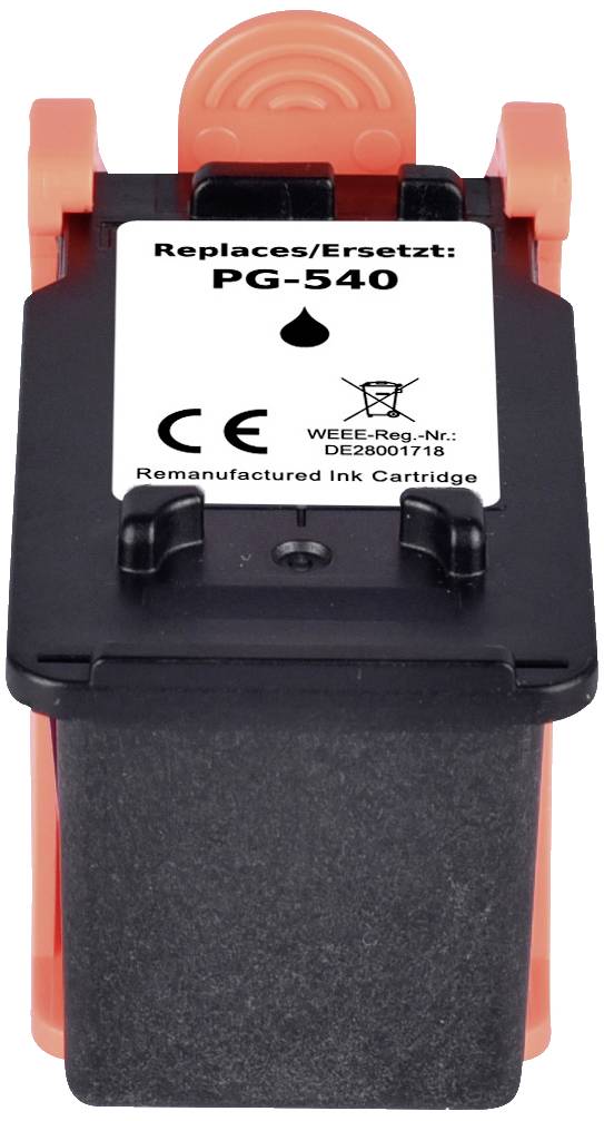 Renkforce Druckerpatrone ersetzt Canon PG-540 XL Kompatibel Schwarz RF-5655910