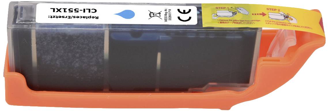 Renkforce Druckerpatrone ersetzt Canon CLI-551C XL Kompatibel Cyan RF-5655918