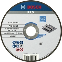 Bosch Accessories Standard for Metal 2608619774 Trennscheibe gerade 150mm Metall Bosch Accessories Standard for Metal 2608619774 Trennscheibe gerade 150mm Metall