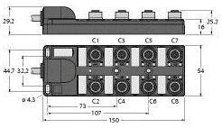 Turck TB-8M12-4-2/TXL 6611944 Sensor/Aktorbox passiv 1St.