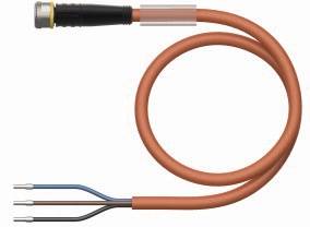 Turck 6628595 Sensor-/Aktor-Anschlussleitung 5m Polzahl Sensoren: 3 1St.
