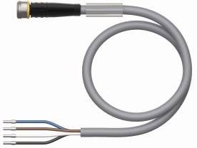 Turck 6628610 Sensor-/Aktor-Anschlussleitung 10m Polzahl Sensoren: 4 1St.