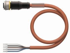 Turck 6627292 Sensor-/Aktor-Anschlussleitung 10m Polzahl Sensoren: 5 1St.