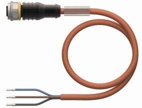 Turck 6629037 Sensor-/Aktor-Anschlussleitung 10m Polzahl Sensoren: 3 1St.