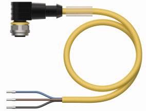 Turck 6629744 Sensor-/Aktor-Anschlussleitung 10m Polzahl Sensoren: 3 1St.