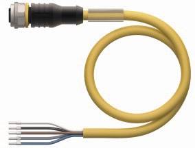 Turck 6629930 Sensor-/Aktor-Anschlussleitung 10m Polzahl Sensoren: 5 1St.