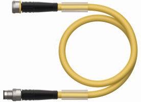 Turck 6630132 Sensor-/Aktor-Steckverbinder, konfektioniert 1m Polzahl Sensoren: 4 1St.