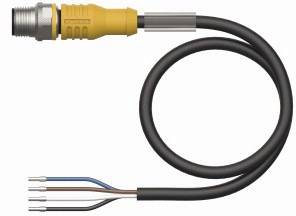 Turck 6631200 Sensor-/Aktor-Anschlussleitung 10m Polzahl Sensoren: 4 10St.