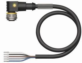 Turck 6627178 Sensor-/Aktor-Anschlussleitung 2m Polzahl Sensoren: 5 1St.