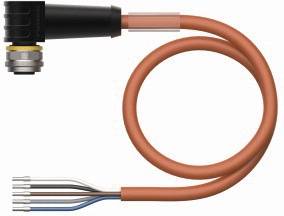 Turck 6631204 Sensor-/Aktor-Anschlussleitung 2m Polzahl Sensoren: 5 10St.