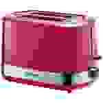 Bosch Haushalt TAT6A514 Toaster mit Brötchenaufsatz Rot, Edelstahl