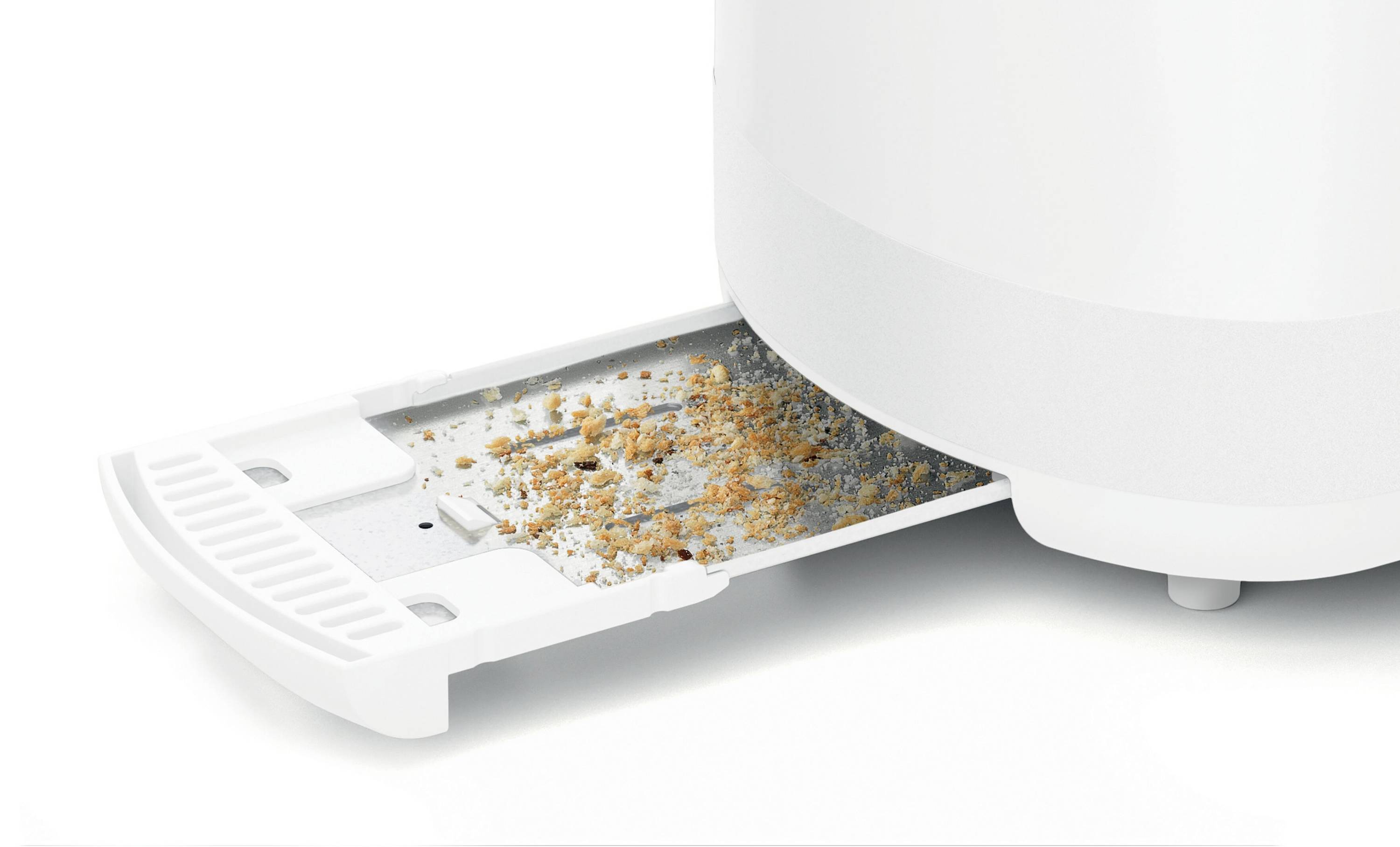 Bosch Haushalt TAT3A111 Toaster mit Brötchenaufsatz Weiß