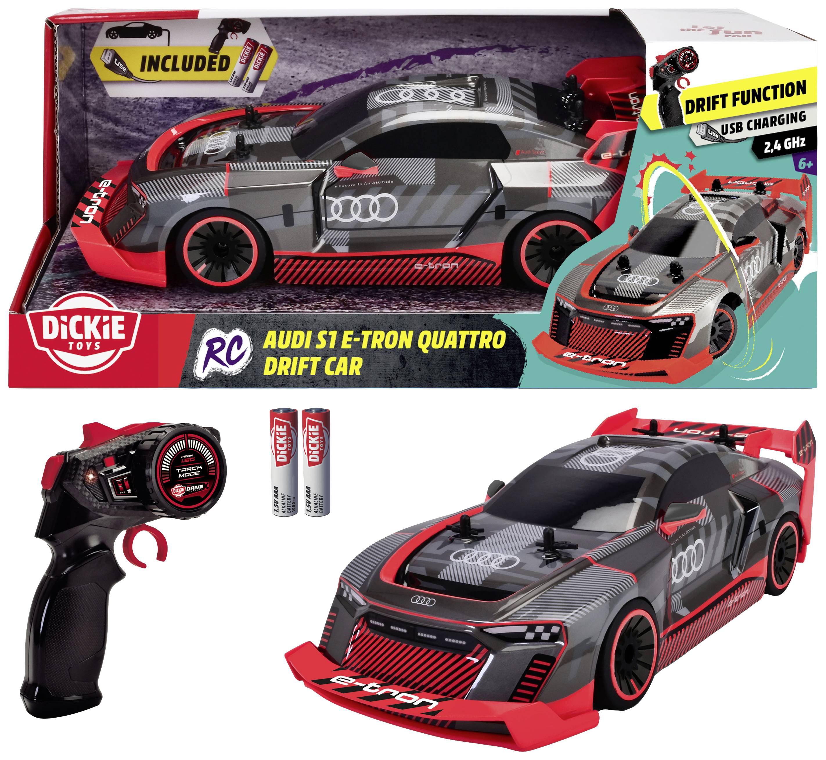 Dickie Toys 201106011 1:16 RC Einsteiger Modellauto Elektro Drift