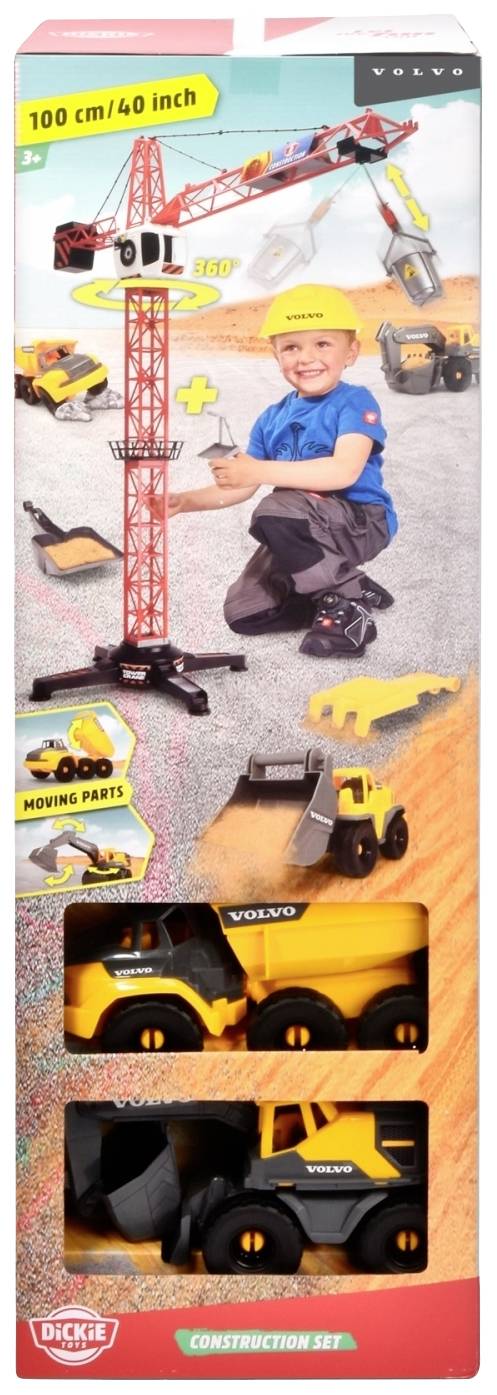 Dickie Toys Baufahrzeug Modell Baukran Fertigmodell Kran Modell