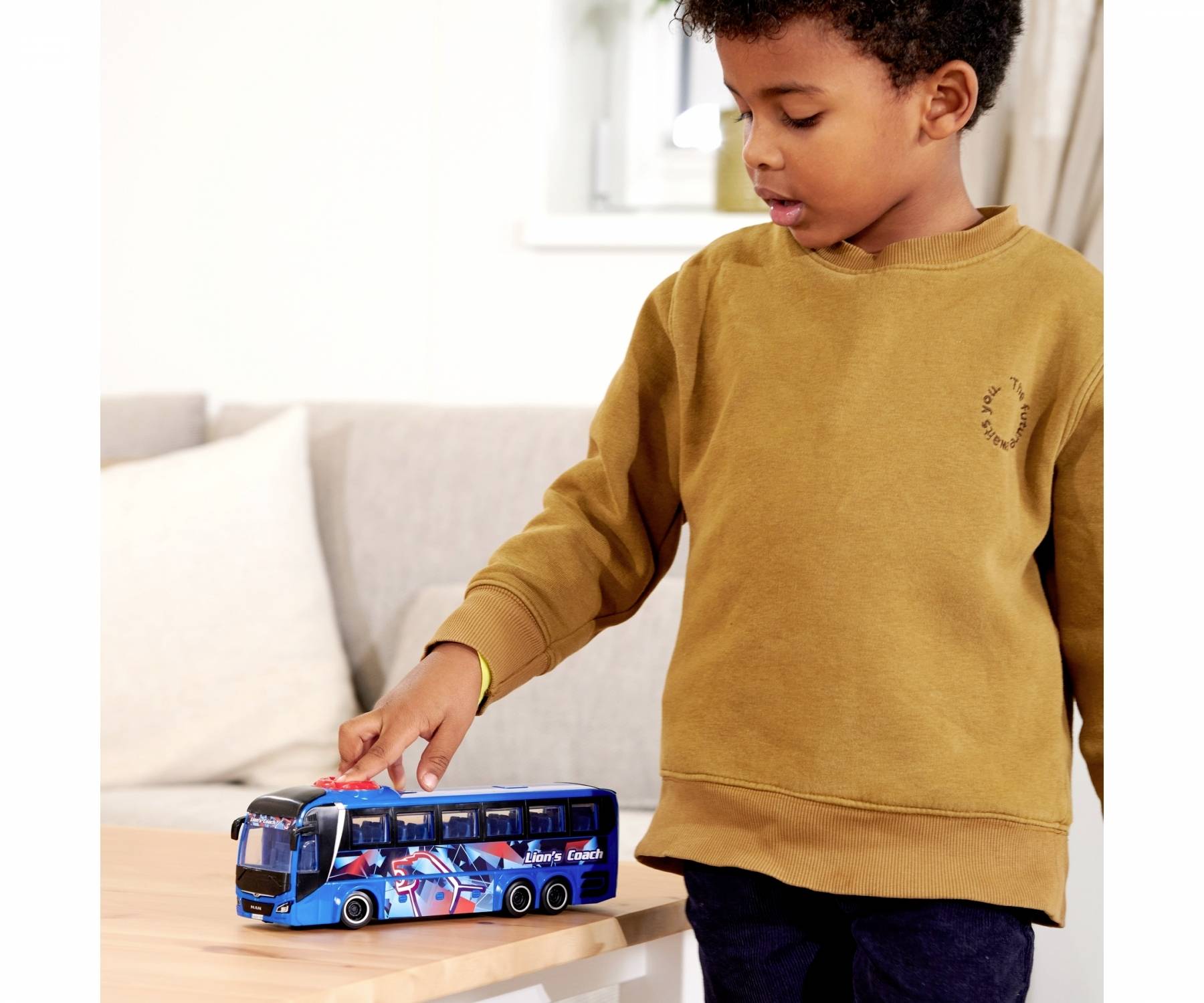 Dickie Toys Bus Modell MAN Fertigmodell Bus Modell