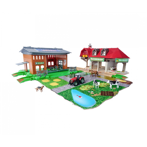 Majorette Landwirtschafts Modell Creatix Farm Station Fertigmodell Landwirtschafts Modell