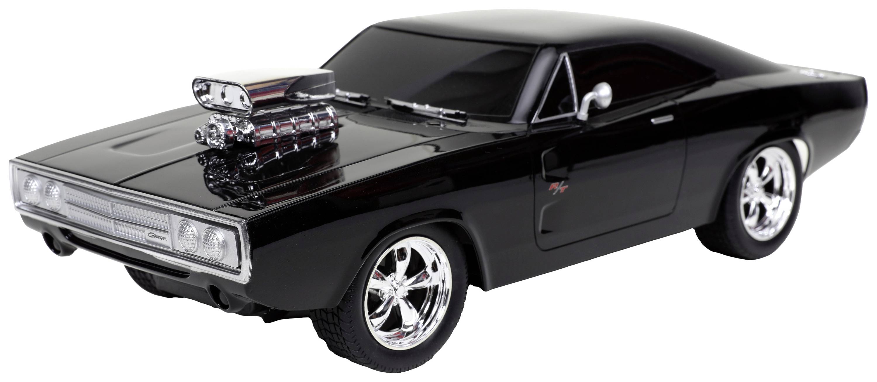 JADA TOYS 253206004 Fast&Furious RC 1970 Dodge Charger 1:16 RC Einsteiger Modellauto Elektro Straßenmodell