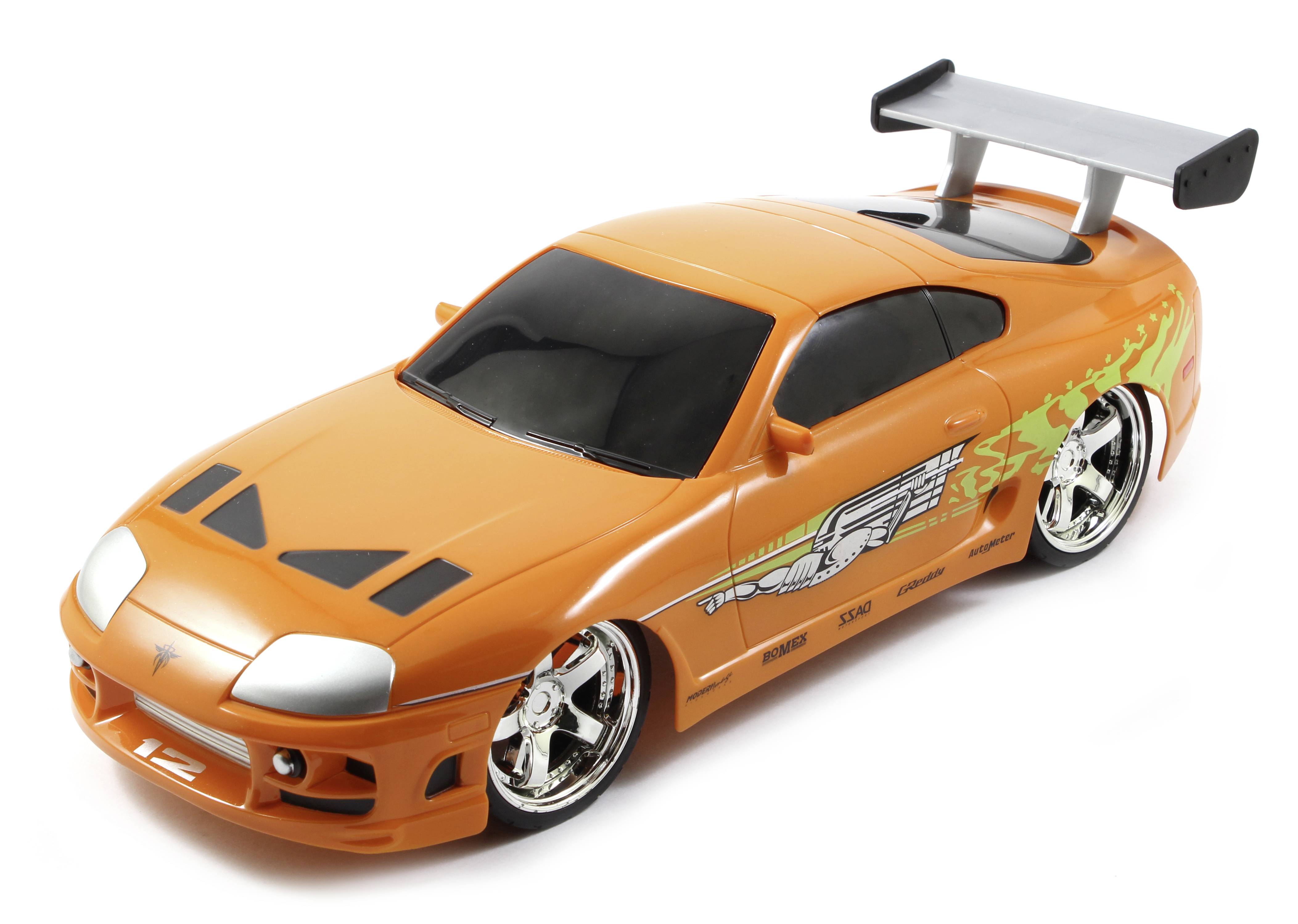 JADA TOYS 253206006 Fast & Furious RC Brian's Toyota 1:16 RC Einsteiger Modellauto Elektro Straßenmodell
