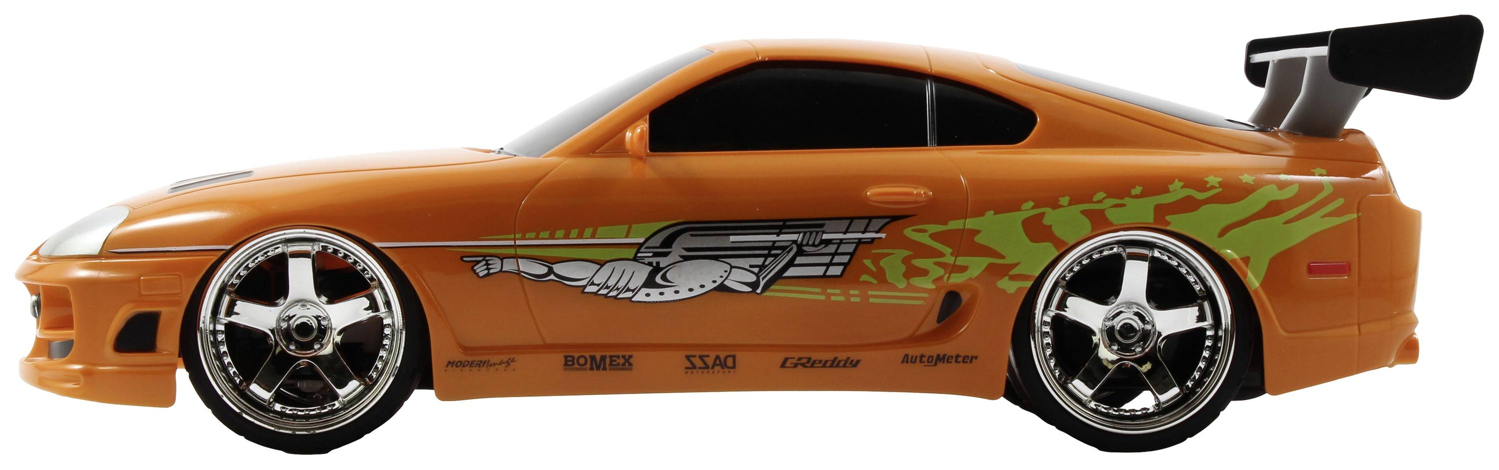 JADA TOYS 253206006 Fast & Furious RC Brian's Toyota 1:16 RC Einsteiger Modellauto Elektro Straßenm