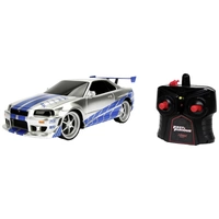 JADA TOYS 253206007 Fast&Furious RC Nissan Skyline GTR 1:16 RC Einsteiger Modellauto Elektro Straßenmodell JADA TOYS 253206007 Fast&Furious RC Nissan Skyline GTR 1:16 RC Einsteiger Modellauto Elektro Straßenmodell