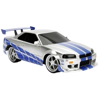 JADA TOYS 253206007 Fast&Furious RC Nissan Skyline GTR 1:16 RC Einsteiger Modellauto Elektro Straßenmodell JADA TOYS 253206007 Fast&Furious RC Nissan Skyline GTR 1:16 RC Einsteiger Modellauto Elektro Straßenmodell
