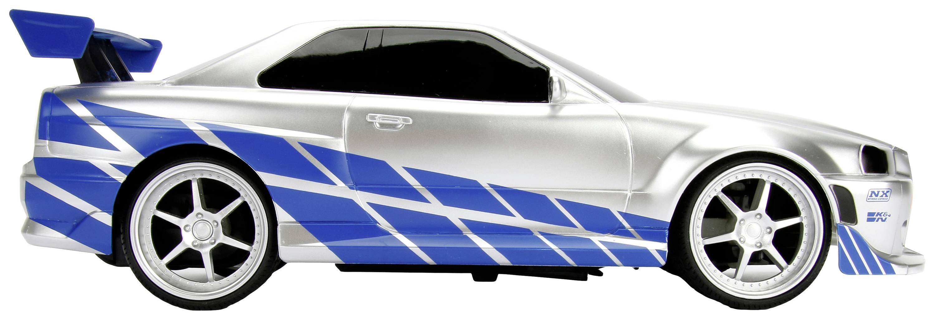JADA TOYS 253206007 Fast&Furious RC Nissan Skyline GTR 1:16 RC Einsteiger Modellauto Elektro Straßenmodell
