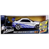 JADA TOYS 253206007 Fast&Furious RC Nissan Skyline GTR 1:16 RC Einsteiger Modellauto Elektro Straßenmodell JADA TOYS 253206007 Fast&Furious RC Nissan Skyline GTR 1:16 RC Einsteiger Modellauto Elektro Straßenmodell