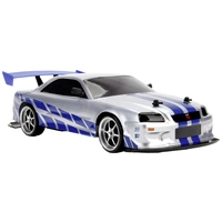 JADA TOYS 253209000 Fast&Furious RC Nissan Skyline GTR 1:10 RC Einsteiger Modellauto Elektro Straßenmodell JADA TOYS 253209000 Fast&Furious RC Nissan Skyline GTR 1:10 RC Einsteiger Modellauto Elektro Straßenmodell