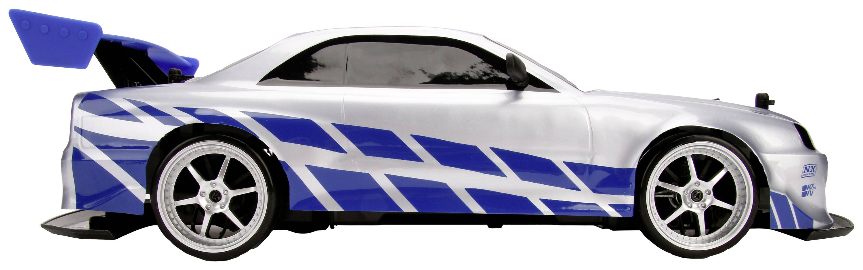 JADA TOYS 253209000 Fast&Furious RC Nissan Skyline GTR 1:10 RC Einsteiger Modellauto Elektro Straßenmodell