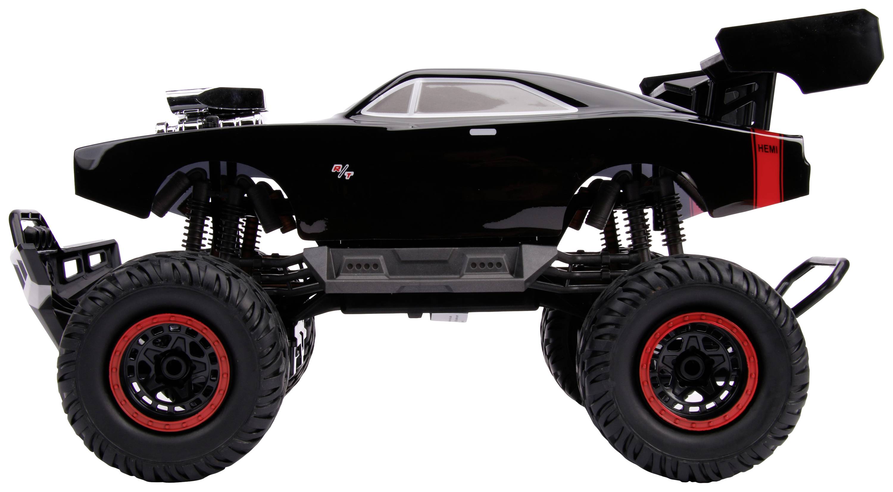 JADA TOYS 253209002 Fast & Furious RC 1970 Dodge 4x4 1:12 RC Einsteiger Modellauto Elektro Geländewagen