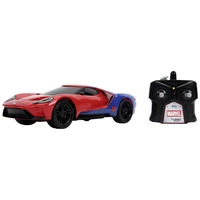 JADA TOYS 253226002 Marvel Spider-Man RC 2017 Ford GT 1:16 RC Einsteiger Modellauto Elektro Sportwagen JADA TOYS 253226002 Marvel Spider-Man RC 2017 Ford GT 1:16 RC Einsteiger Modellauto Elektro Sportwagen