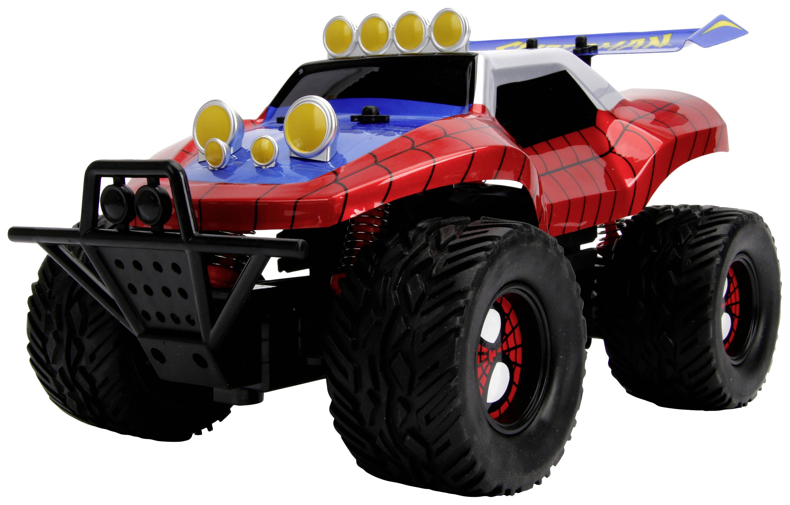 JADA TOYS 253228000 Marvel Spider-Man RC Buggy 1:14 RC Einsteiger Modellauto Elektro Buggy