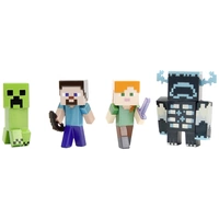 JADA TOYS Minecraft 4-Pack 2.5" Figures JADA TOYS Minecraft 4-Pack 2.5" Figures