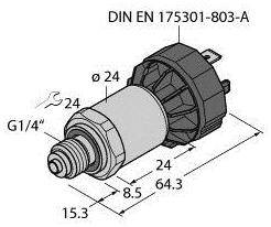 Turck Drucktransmitter 1 St. PT6A-1040-I2-DA91