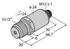 Turck Drucktransmitter 1 St. PT600R-2008-IX-H1143